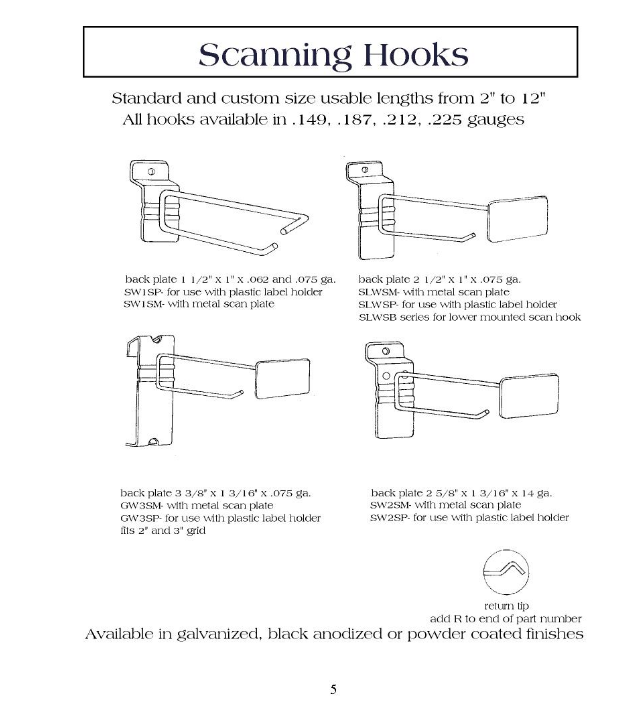 Scanning Hooks